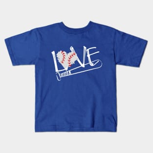 Baseball Love 2.0 Kids T-Shirt